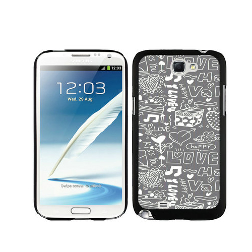 Valentine Fashion Love Samsung Galaxy Note 2 Cases DOV
